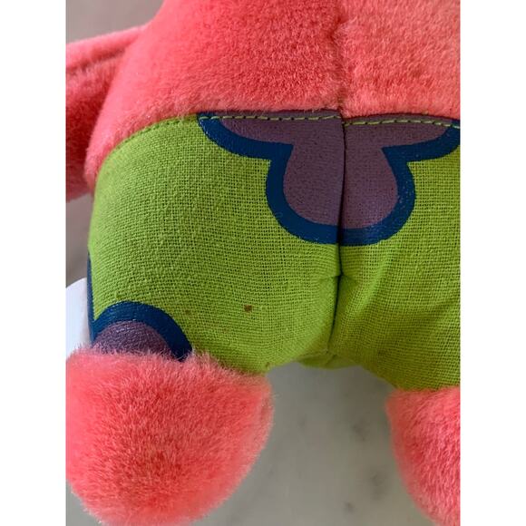 2004 9” Patrick Plush from “Sponge Bob Square Pants” Nanco - Picture 5 of 7
